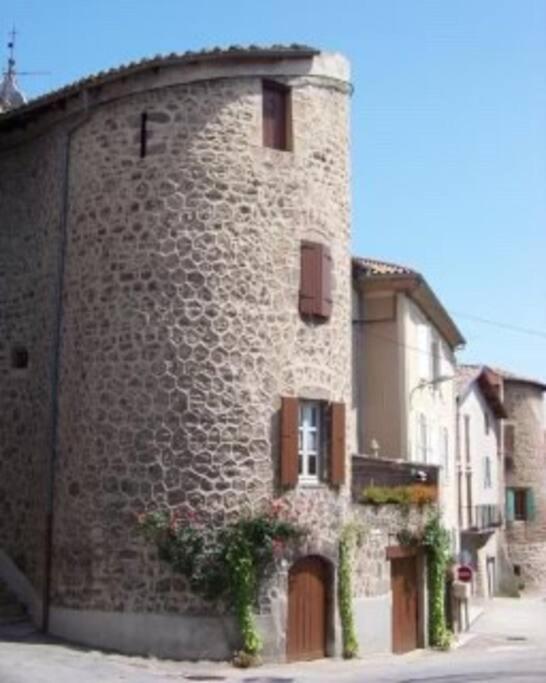 Appartement Cosy Et Lumineux Dans Village Medieval Boulieu-les-Annonay Esterno foto